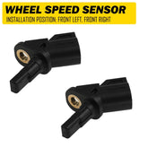 2X ABS Speed Wheel Sensor Front Left Right For VOLVO C30 C70 S40 S60 S80 V50 V70 6B93BC-57