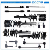 Front Rear Complete Strut Spring Assembly for Ford Taurus Mercury Sable Sedan 6B93BC-57