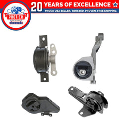 Motor & Trans Mount 4PCS Set for 2002-2004 Oldsmobile Alero 2.2L Auto Trans 6B93BC-57