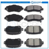 Front And Rear Ceramic Performance Brake Pads For Chrysler Dodge Ram Volkswagen 6B93BC-57