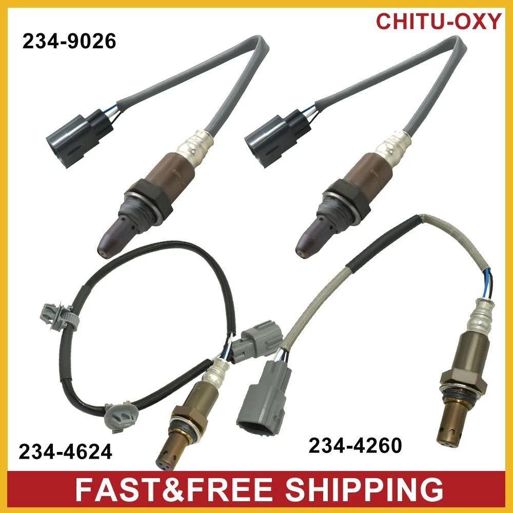 4X Front&Rear Oxygen Sensor For Toyota Sequoia 4.6 4.7 5.7L Tundra 4.0 4.7 4.6L 6B93BC-57