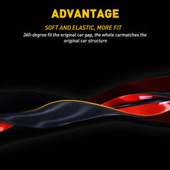 Rubber Windshield Seal Trim Weather Strip Car Front Rear Window Guard 10ft/120" 6B93BC-57