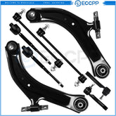 8pcs For 2007 08-2012 Nissan Sentra Front Lower Control Arms Sway Bars Tie Rods KOEEP