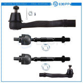 4pcs For 1998-2001 Acura Integra Front Inner Outer Tie Rod Ends Suspension kit 6B93BC-57