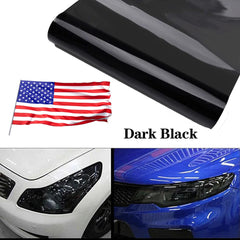 12"X72" Gloss Headlight Tint Film Taillight Vinyl Fog Wrap Light Dark Black EOA 6B93BC-57