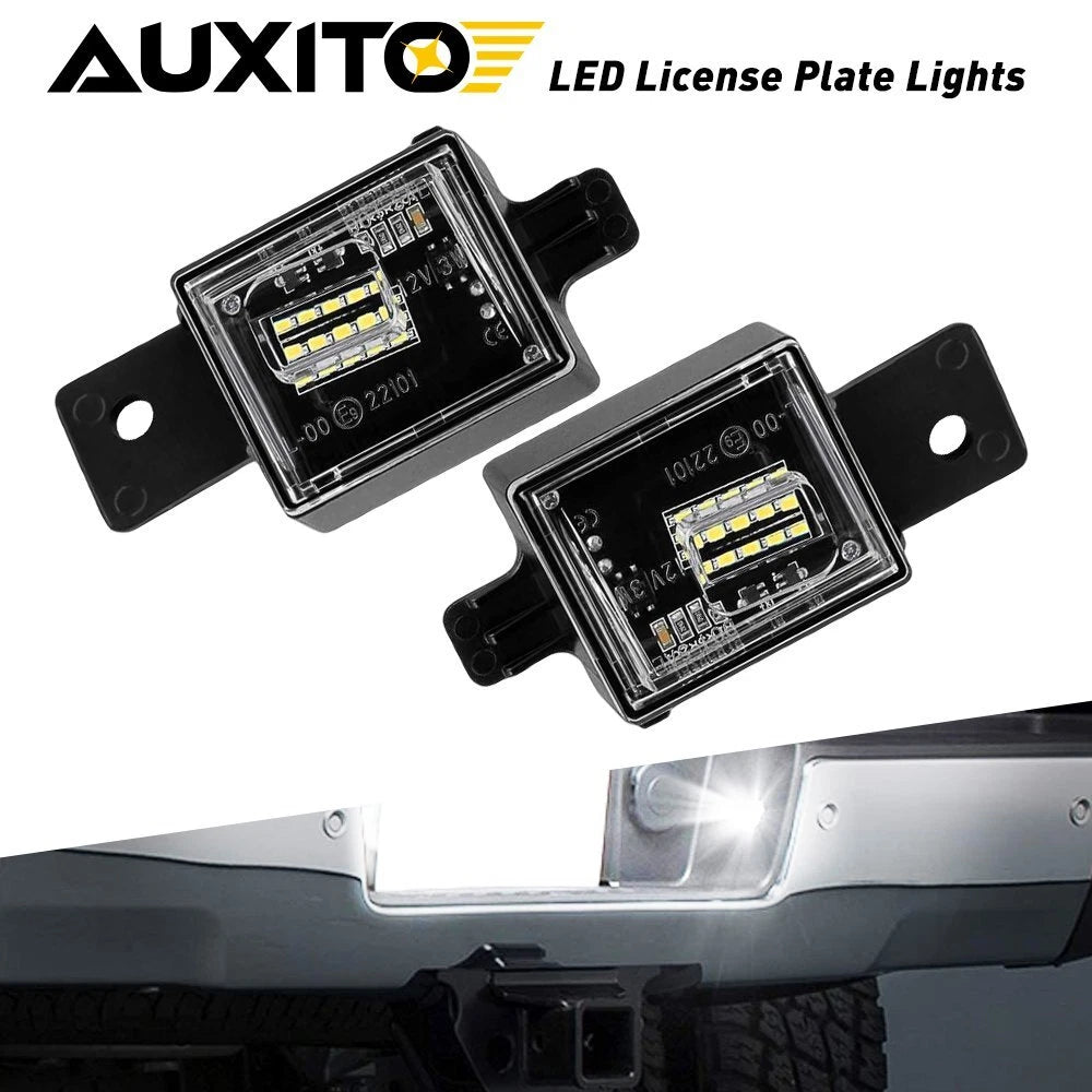 OE-Full LED License Plate Lights Kit Fit For Silverado GMC Sierra 1500 2500 350 6B93BC-57