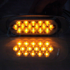 8X Amber 16 Led Side Marker Turn Lights for Kenworth Freightliner+ free lights 6B93BC-57