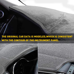 For Toyota Camry 2007-2011 Gray Dashmat Dash Mat Anti-Slip Dashboard Pad Cover A 6B93BC-57