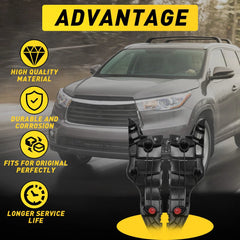 For 2014 15 2016 Toyota Highlander Front Bumper Cover Mounting Bracket LH RH EOA 6B93BC-57