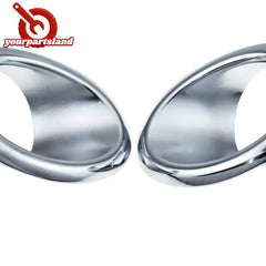 For NISSAN X-TRAIL XTRAIL T31 2011 2012 Chrome Front LH RH Lamp Cover Fog Light 6B93BC-57