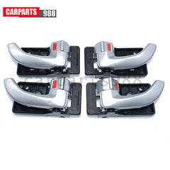Interior Chrome Door Handle Front Rear LH RH For 05-09 Hyundai Tucson 826102E000 6B93BC-57