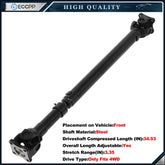 ECCPP Front Driveshaft For Ford F-150 1997-2003 F-150 Heritage 2004 938-074 4WD ECCPP