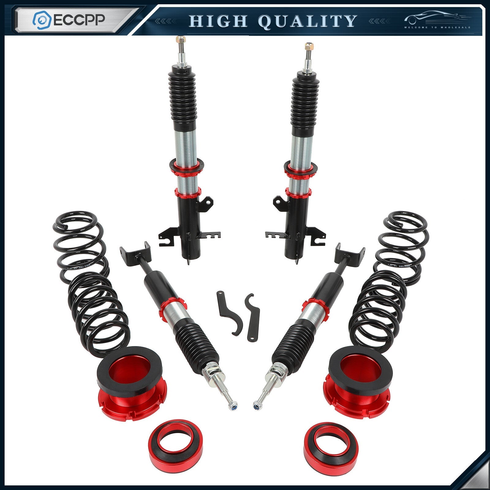 COILOVERS SHOCK STRUT ADSORBER LOWERING KITS FOR DODGE DART 2013-2016 ADJUSTABLE 6B93BC-57