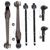6pcs Front Control Arms Tie Rod Ends For Saturn SL1 SL2 SC1 SC2 SW2 1991-2002 6B93BC-57
