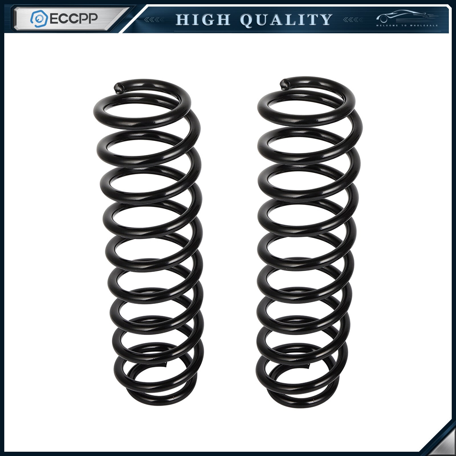 2x Rear Coil Springs for 2005 2006 2007 2008 2009 2010 Ford Mustang Left & Right 6B93BC-57