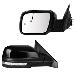 Power Mirror Set For 2012-2019 Ford Explorer Heated Puddle Memory