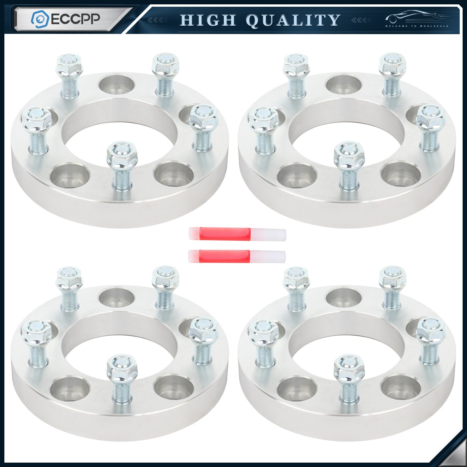 4X 1 inch Wheel Spacers 5x5 For Mercury Marquis Buick Riviera LeSabre 1973-1978 6B93BC-57