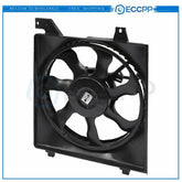 Radiator Cooling Fan Assembly For 2006 2007 2008 2009 2010 2011 Hyundai Accent 6B93BC-57