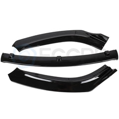 For 2014-2018 Mazda 6 3PC Glossy Black Front Bumper Lip Body Kits 6B93BC-57