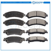 Front Rear Ceramic Brake Pads For Chevrolet Blazer GMC Sonoma Oldsmobile Bravada 6B93BC-57
