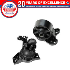 Fits 2001-2006 Hyundai Elantra 2.0L w/AUTO Front & Front Right Motor Mount 2PCS 6B93BC-57