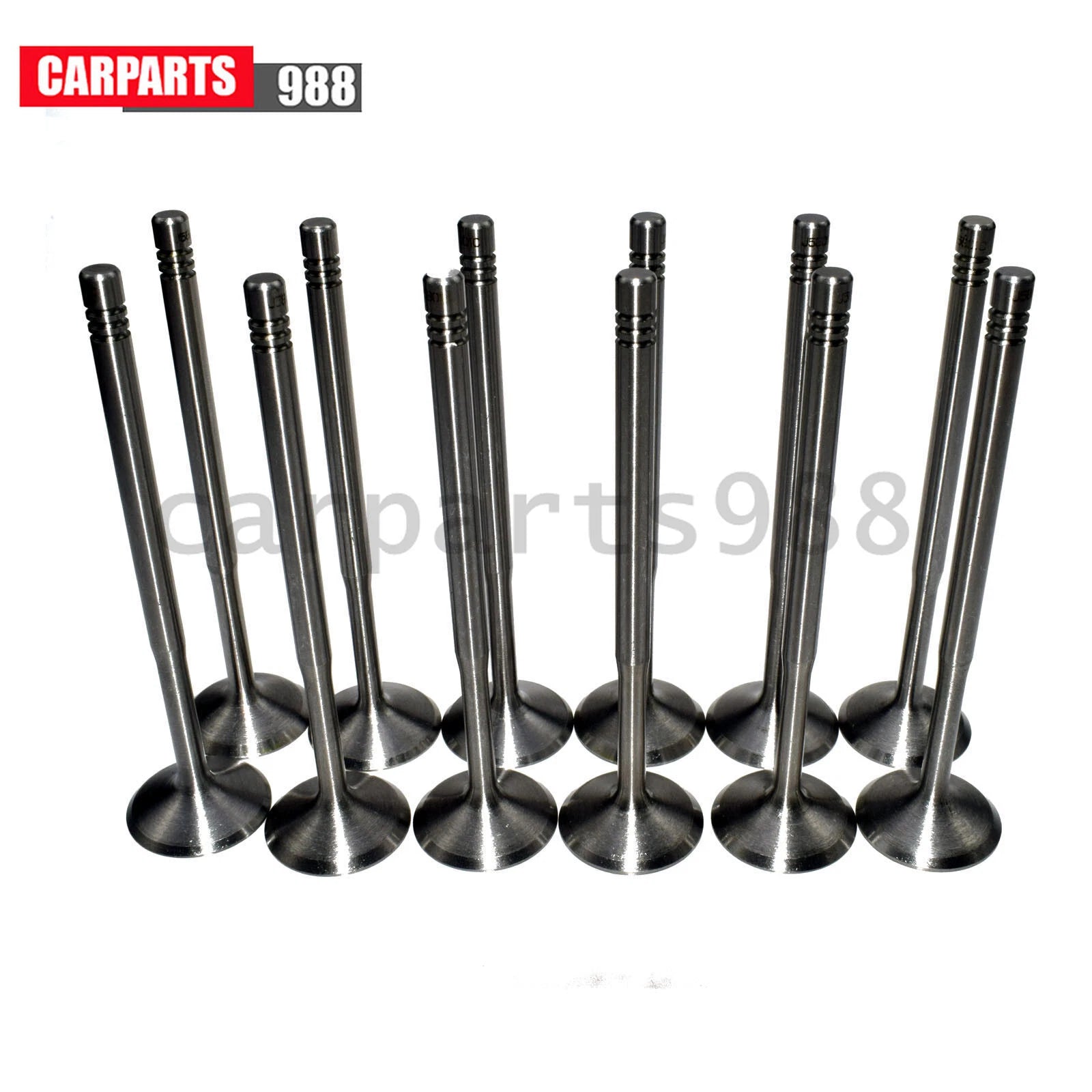 12Pcs Intake Valves 058109601C For Audi A4 TT VW Beetle Golf Passat Jetta 1.8L 6B93BC-57