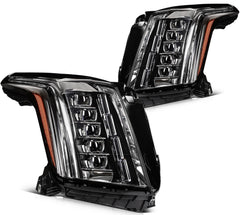 ECCPP LED Headlights Assembly For Cadillac Escalade 6.2L 2015-2020 Pair Black 6B93BC-57