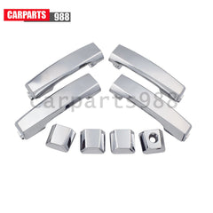 4Pcs Outside Door Handle Chrome Front Rear LH RH For Nissan Titan Armada QX56 6B93BC-57