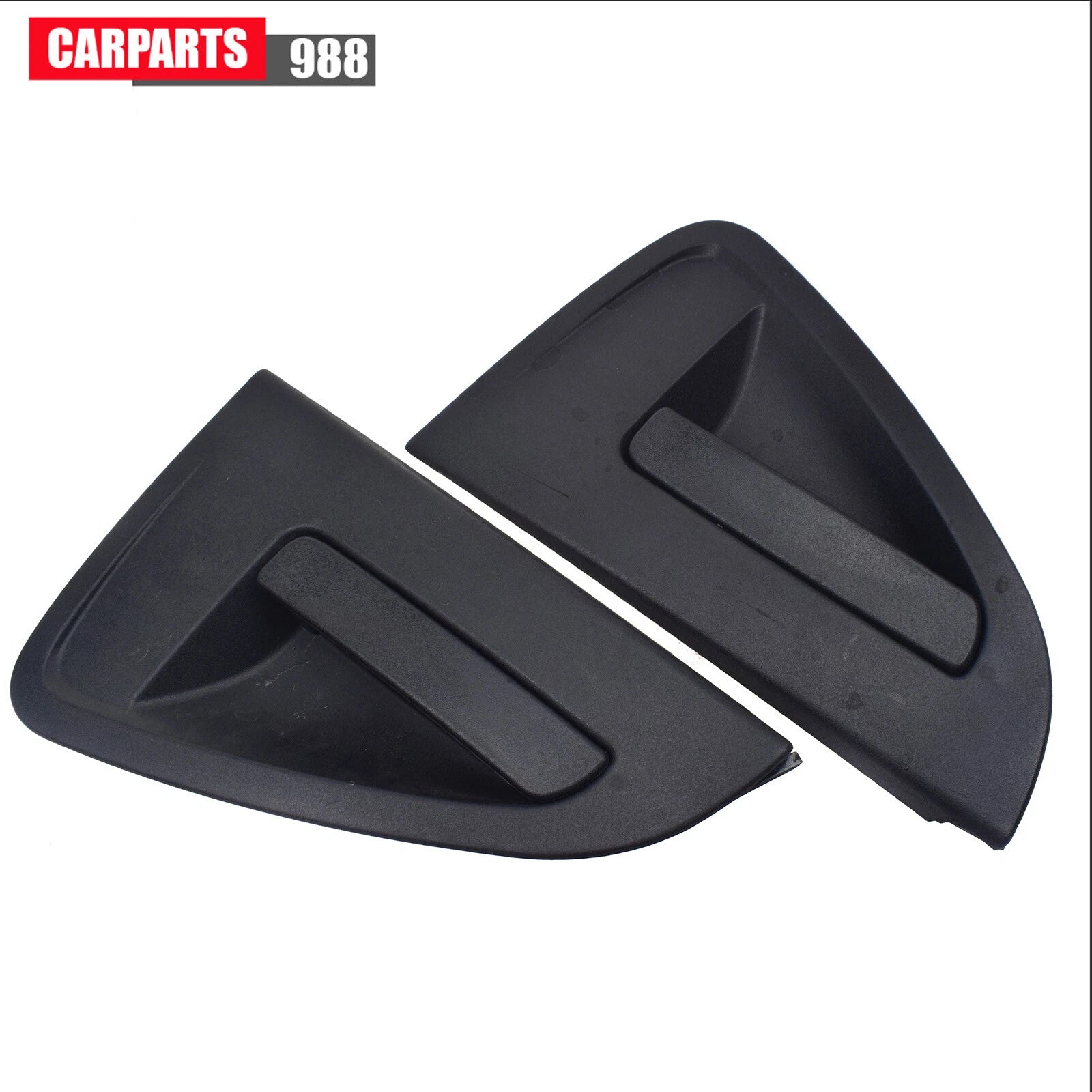 2Pcs Black Outer Door Handle Rear Left Right For 2013 2014-2015 Chevrolet Spark 6B93BC-57