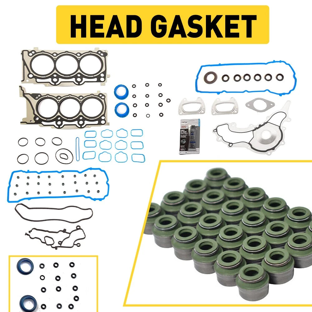 Head Gasket Bolts Set For Chrysler Dodge Durango Jeep Wrangler 3.6L V6 2011-2016 6B93BC-57