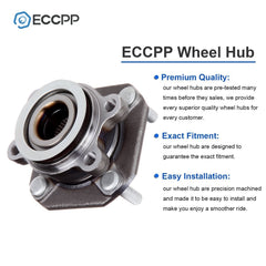 1Pc Wheel Hub Bearing Assembly Front For Nissan Sentra Non-ABS 2.0L 2007-2012 6B93BC-57