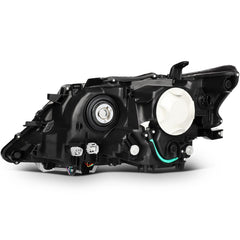 Pair Kit Headlights Assembly For 2013-2015 Lexus RX350 RX450h 3.5L Black Amber 6B93BC-57