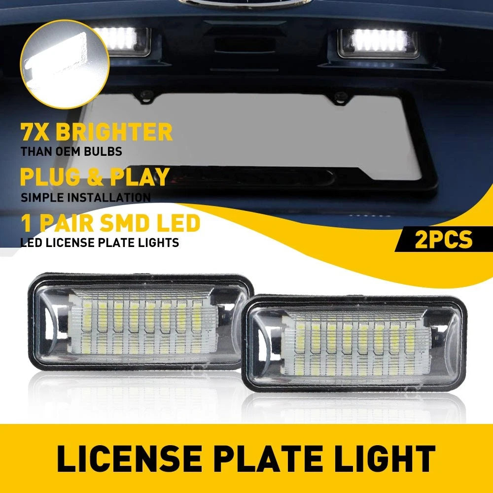 LED License Tag Plate Light 6000K White Lamp For 2013-2020 Subaru Forester BRZ A 6B93BC-57