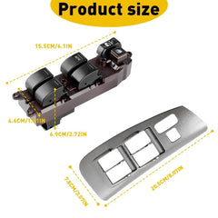 For 2003-2008 Toyota Corolla Matrix 1.8L Door Window Switch Panel Control &Bezel 6B93BC-57