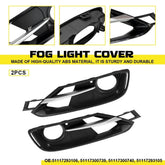 Front Bumper Fog Light Grille w/ Trim Cover For BMW 3 Series F30 F31 2012-2015 A 6B93BC-57