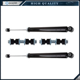 For 2000-2011 Ford Focus Sedan Rear Shocks Absorber Rear Sway Bar End Links KOEEP