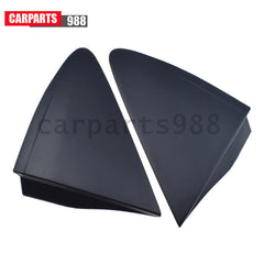 2Pcs Front Rearview Mirror Triangle Cover Trim For Toyota For Yaris 2012-2014 6B93BC-57