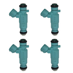 4pcs Fuel Injector 2 Pins 35310-23630 For Hyundai Santa Fe Tiburon Kia Rondo 6B93BC-57