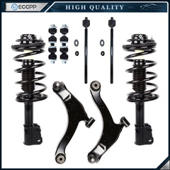 Front Quick Strut + Control Arm Tie Rod End Link For 2003 Dodge Neon Sx 2.0 6B93BC-57