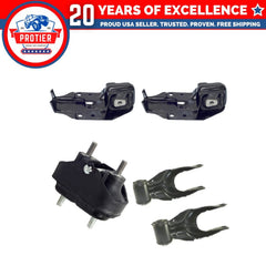 Fits 1995-2001 Chevrolet Lumina 3.1L 3.8L Engine Motor & Trans Mount Set 5pcs 6B93BC-57