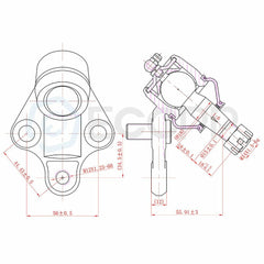 1993-2002 For Toyota For Corolla 10x Front + Rear Sway Bars Ball Joints Tie Rods 6B93BC-57