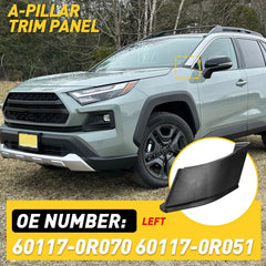 Left Driver Side A-pillar Trim Panel Cover For Toyota RAV4 2019-23 60118-0R070 A 6B93BC-57