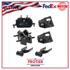 Engine & Trans Mount Set 6PCS for Buick Passenger Car Regal V6 3.8l 231 Ci 1997 6B93BC-57