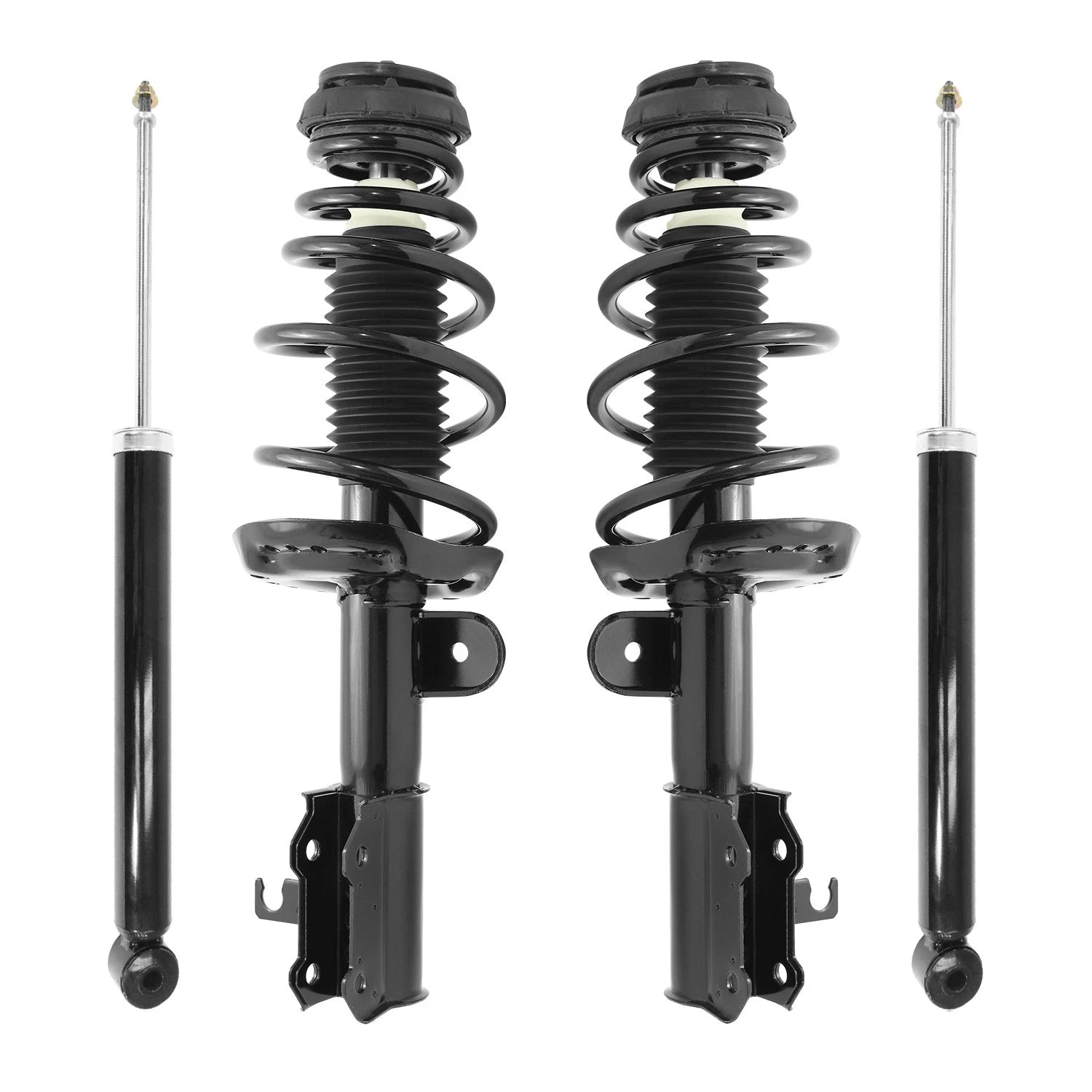 Front & Rear Complete Strut Assembly Shock Kit for 2012-2015 Chevrolet Volt 6B93BC-57