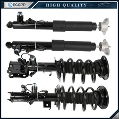 Full Set 4 Front & Rear Shock Struts Assys w/Electric For Lincoln MKX 2016-2018 6B93BC-57