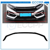 3x Front Lip Splitters For 16-21 Civic Hatchback & Si Painted Black 6B93BC-57