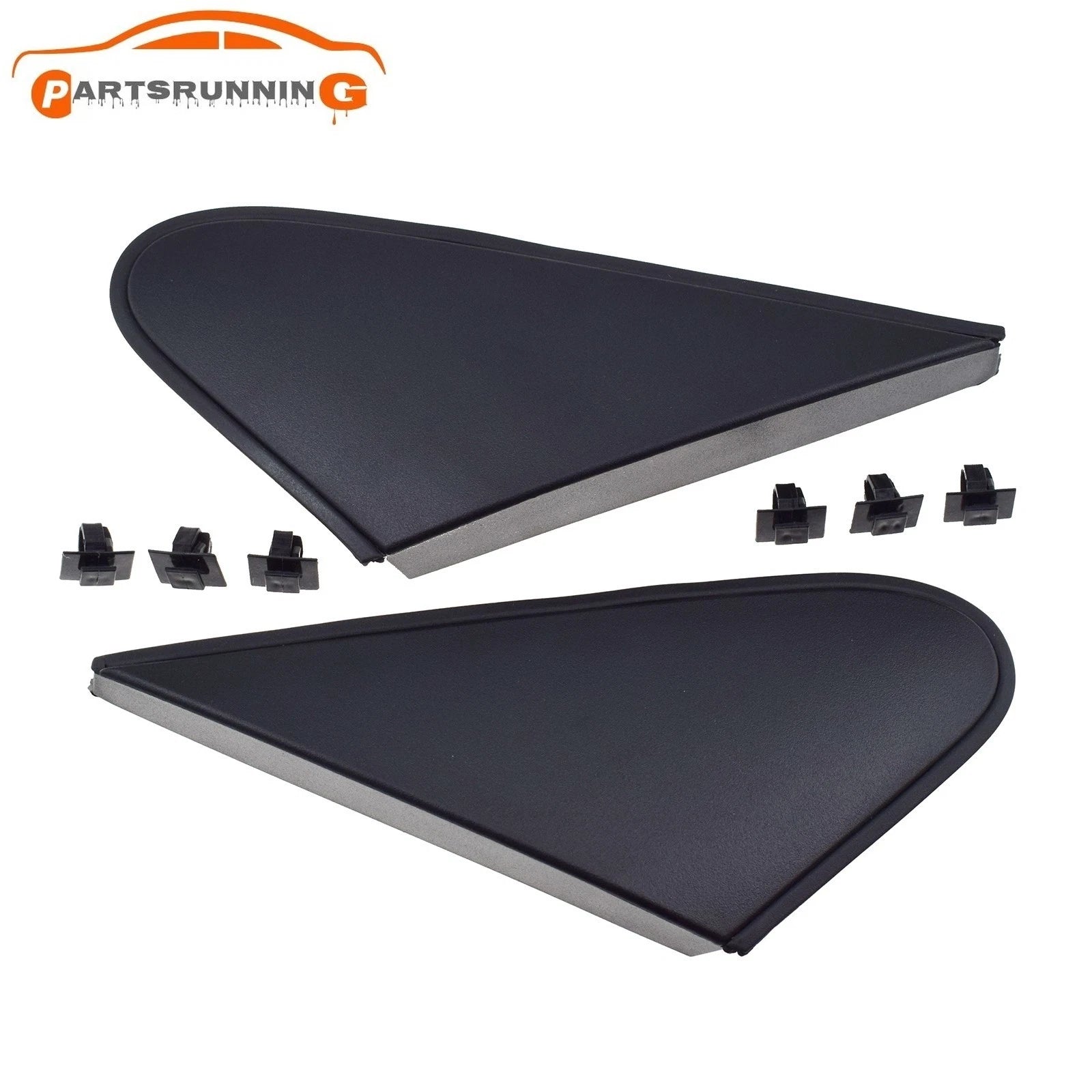 2PCS Rear View Mirror Corner Cover 861802S000,861902S000 For Tucson IX35 2010-15 6B93BC-57