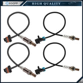 4pcs 02 Oxygen Sensor Downstream Upstream O2 for Chevrolet Chevy GMC Truck