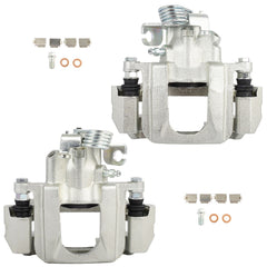 Rear Left Right Brake Calipers 2Pcs For 2010-2012 Ford Taurus 2012 Lincoln Mks 6B93BC-57