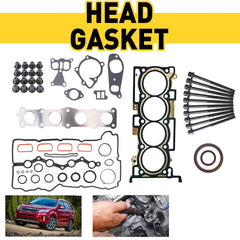 Engine Cylinder Head Gasket Set with Bolt For 2015-2020 Hyundai Kia 2.4L L4 DOHC 6B93BC-57